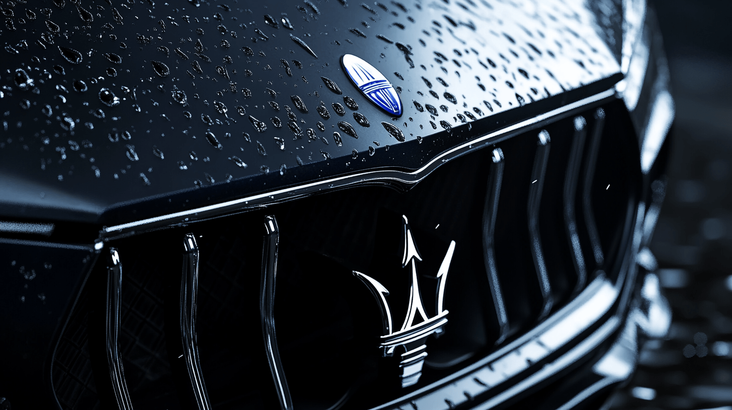 Maserati Levante through Pyrenees